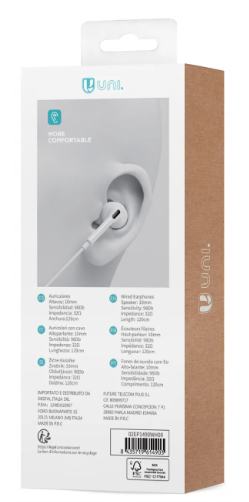 Auricolare per telefono con gomma