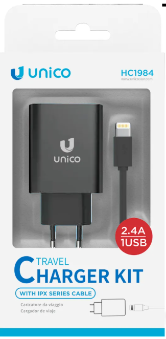 caricabatteria usb a incluso con cavo Lightning