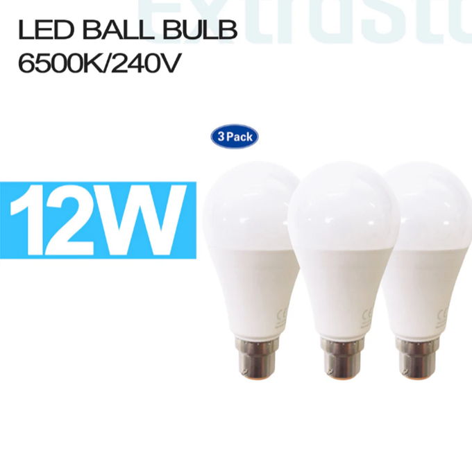 EXTRASTAR lampadina E27 12W X3