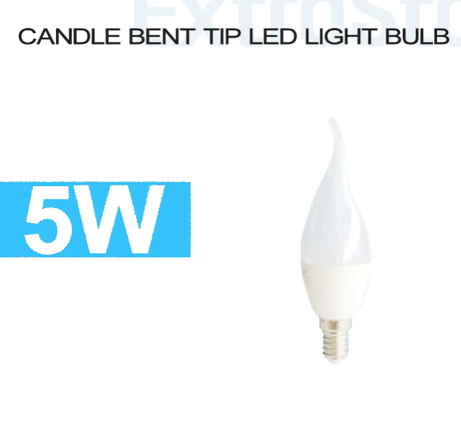 EXTRASTAR lampadina a candela E14 5W