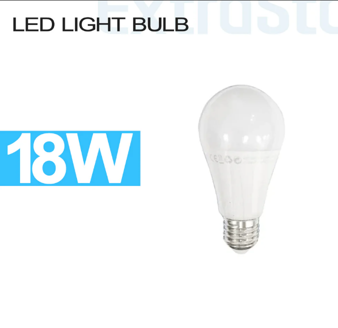 EXTRASTAR lampadina E27 18W