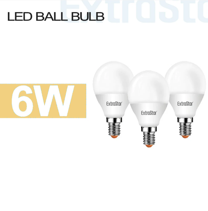 EXTRASTAR lampadina 6W X3