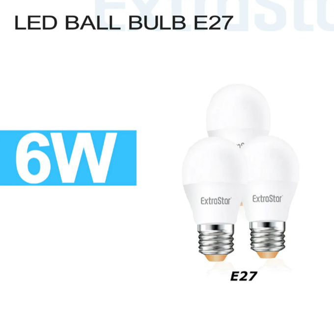 EXTRASTAR lampadina 6W X3