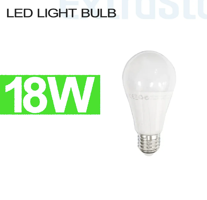 EXTRASTAR lampadina 18W E27