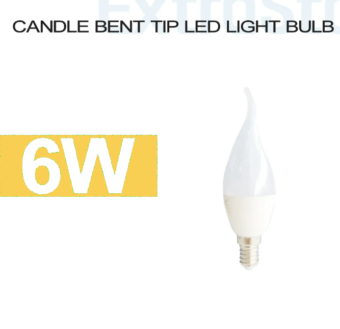 EXTRASTAR lampadina 6W E14