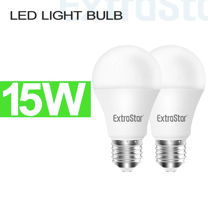 EXTRASTAR lampadine 15W E27 X2