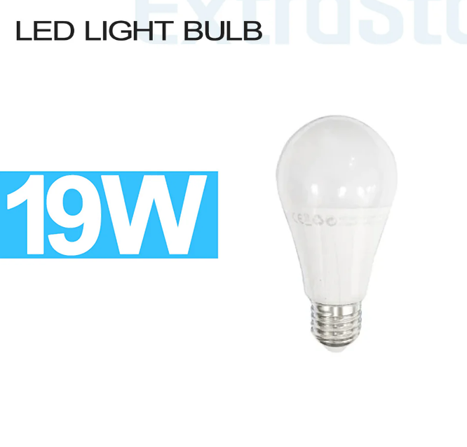 EXTRASTAR lampadina 19W E27