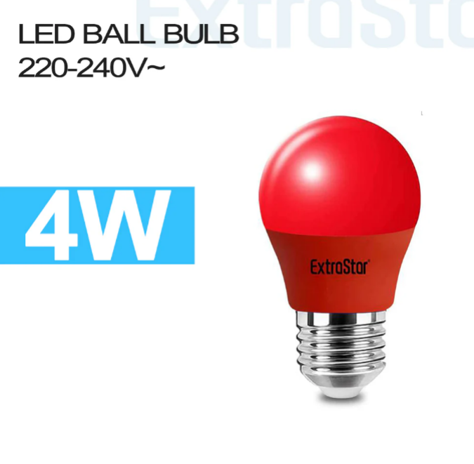 EXTRASTAR lampadine colorate 4W
