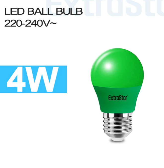 EXTRASTAR lampadine colorate 4W
