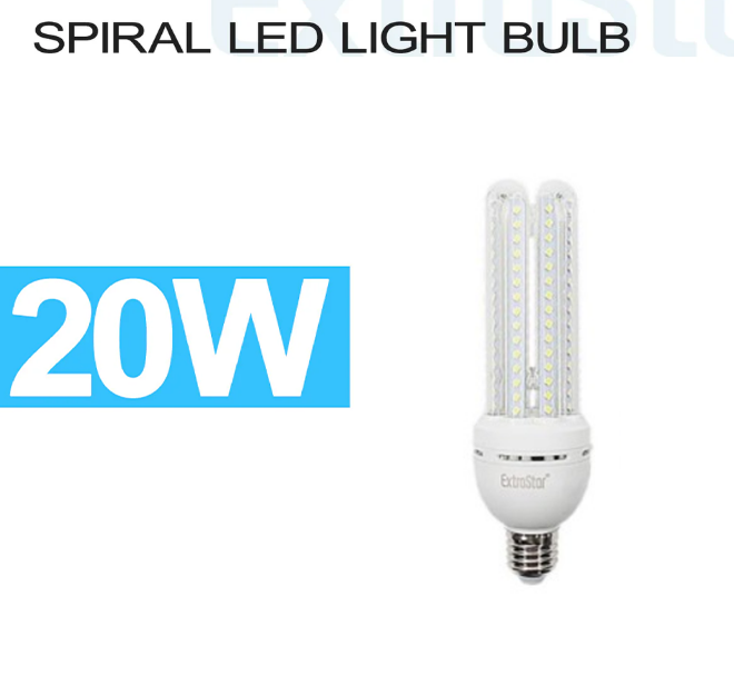 EXTRASTAR lampadina tubolare 20W E27