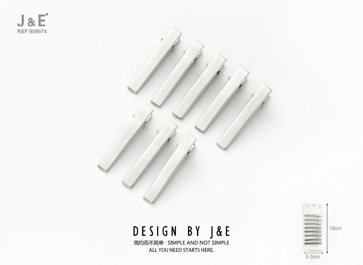 J&E – "FERMAGLI 5.5CM 8PZ "