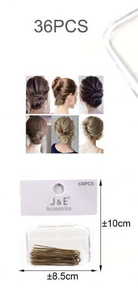 J&E – "FORCELLA FORMA U 5CM ORO"