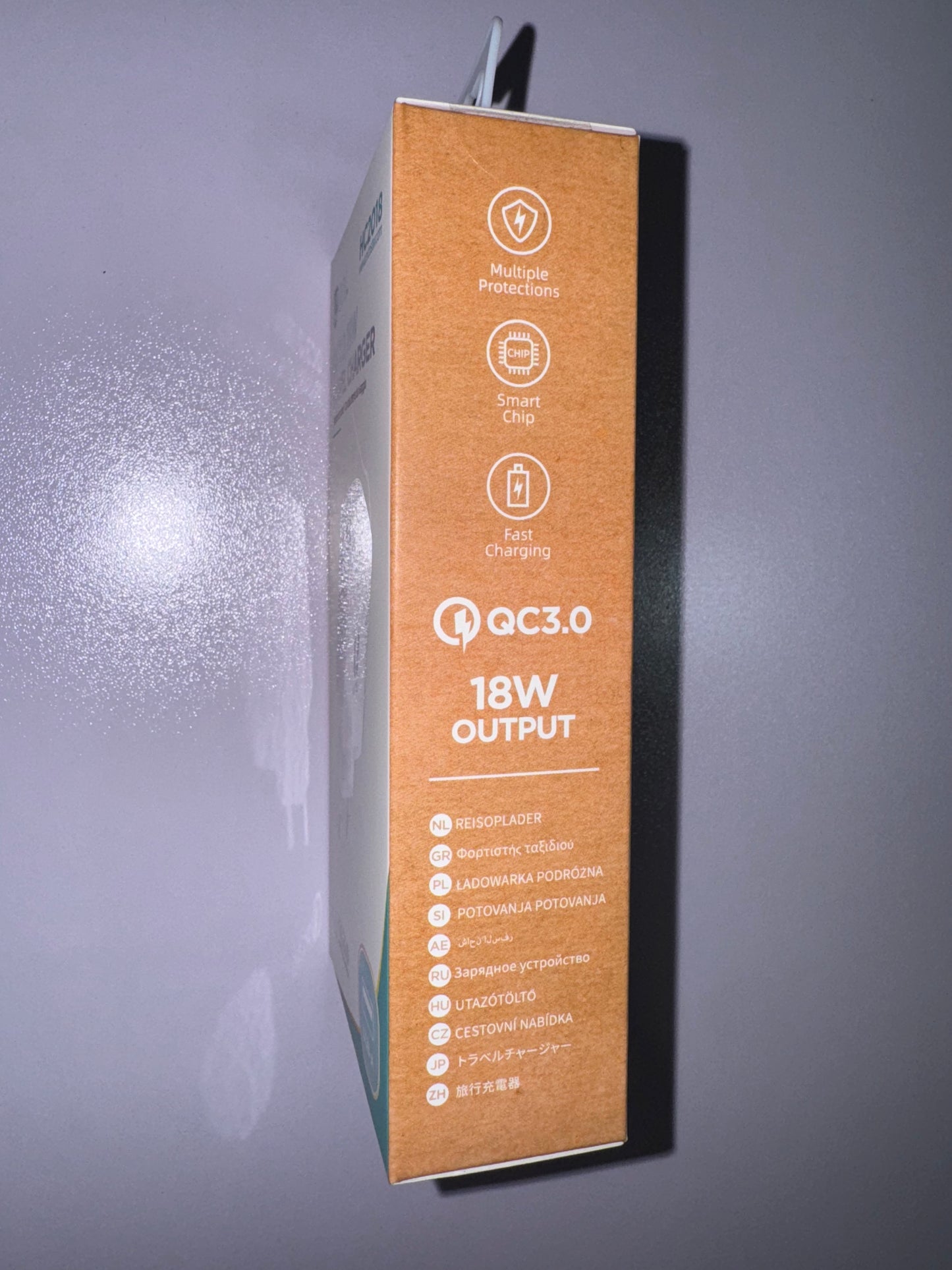 caricabatteria QC3.0 18W