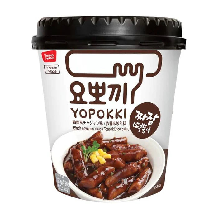 Yopokki gnocchi di riso coreano con salsa di fagiolo nero 120g