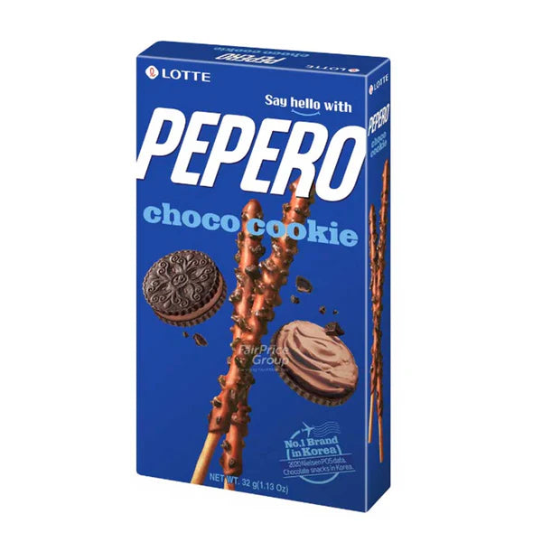 LOTTE Pepero biscotti sticks oreo balck 32g*40