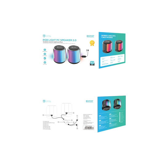 UNICO bluetooth speaker per PC BS1137