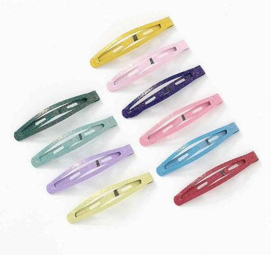 J&E – "CLIP CAPELLI 10PZ COLORATI "