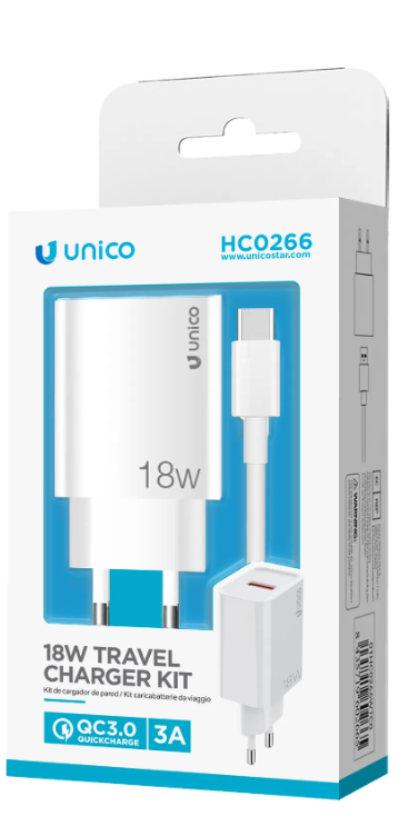 Caricatore usb 18w