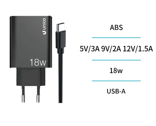 Caricatore usb 18w