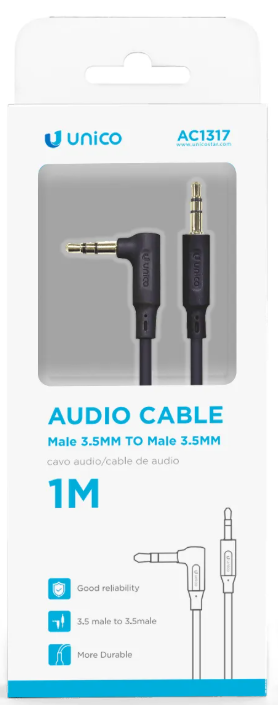 cavo audio Male 3.5MM