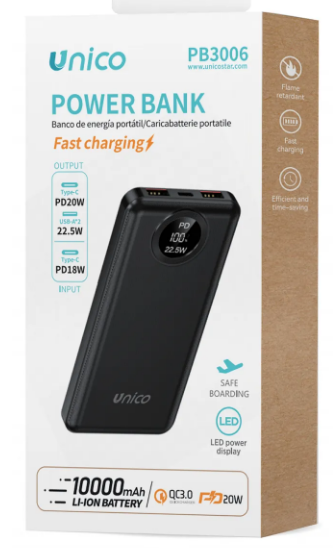 Power bank 20W fast changing