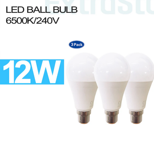 EXTRASTAR lampadina E27 12W X3