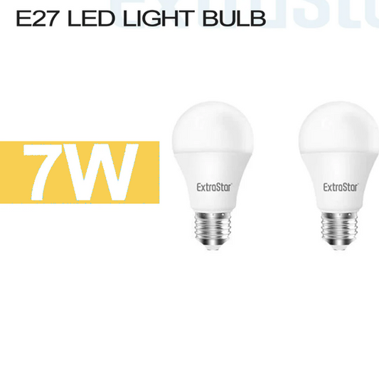 EXTRASTAR lampadine E27 7W X2