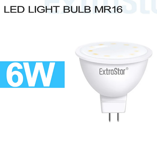 EXTRASTAR lampadina 6W MR16