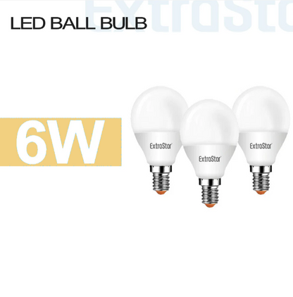 EXTRASTAR lampadina 6W X3