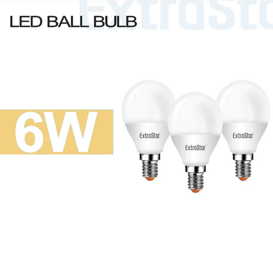 EXTRASTAR lampadina 6W X3