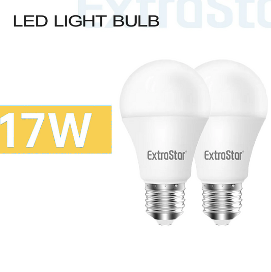 EXTRASTAR lampadine 17W E27 X2