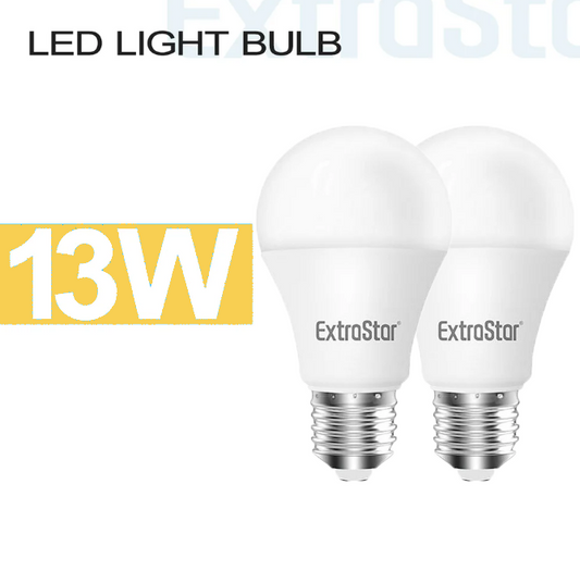 EXTRASTAR lampadine 13W E27 X2