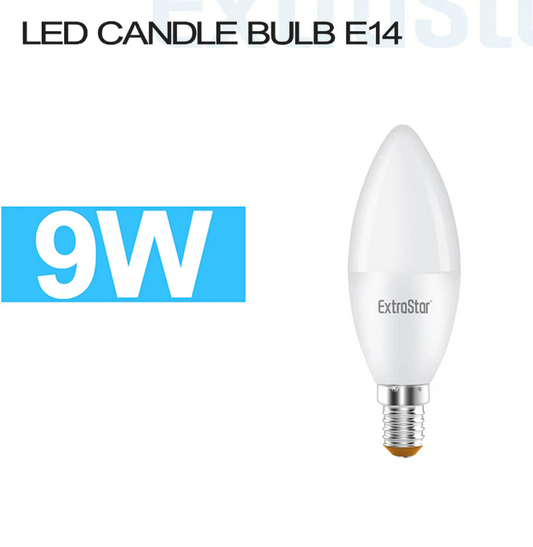 EXTRASTAR lampadina 9W E14