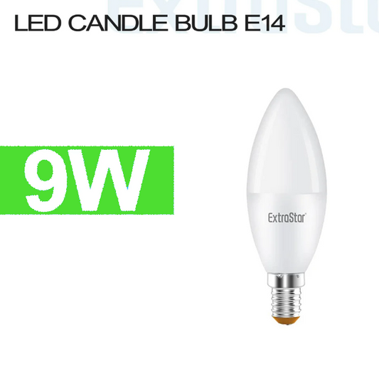 EXTRASTAR lampadina 9W E14