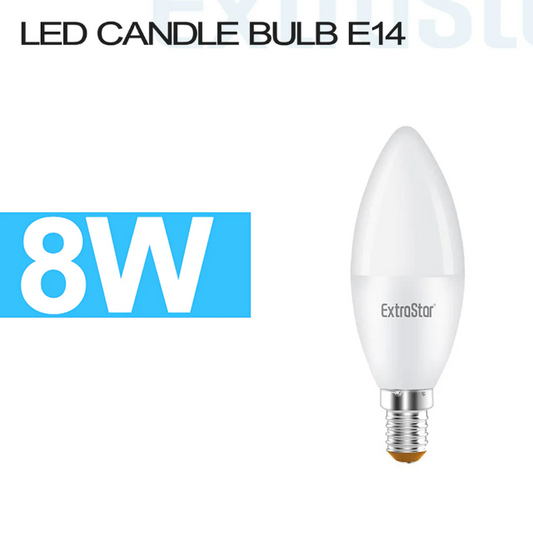 EXTRASTAR lampadina 8W E14