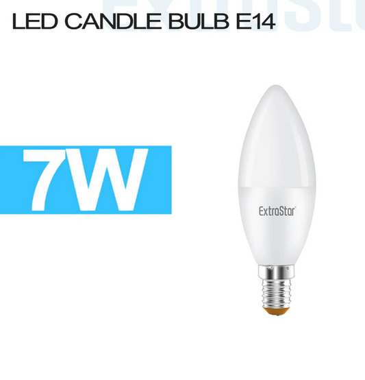EXTRASTAR lampadina 7W E14