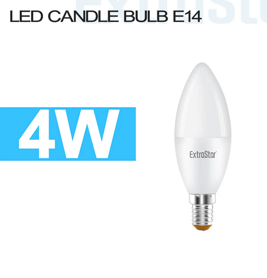 EXTRASTAR lampadina 4W E14