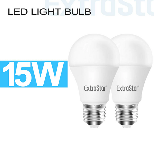 EXTRASTAR lampadine 15W E27 X2