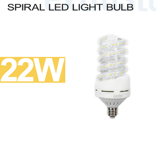 EXTRASTAR Lampadine spirale 22W E27