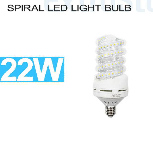 EXTRASTAR Lampadine spirale 22W E27