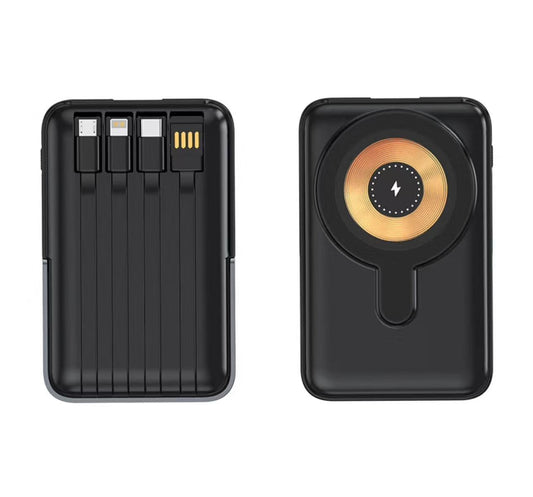 Power bank magnetico e fili 22.5W