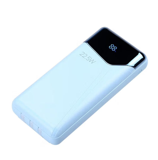 Power bank con cavi inclusi 18000mAh (Disponibile solo Beige e Bianco)