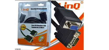 LINQ  Cavo VGA maschio a VGA femmina