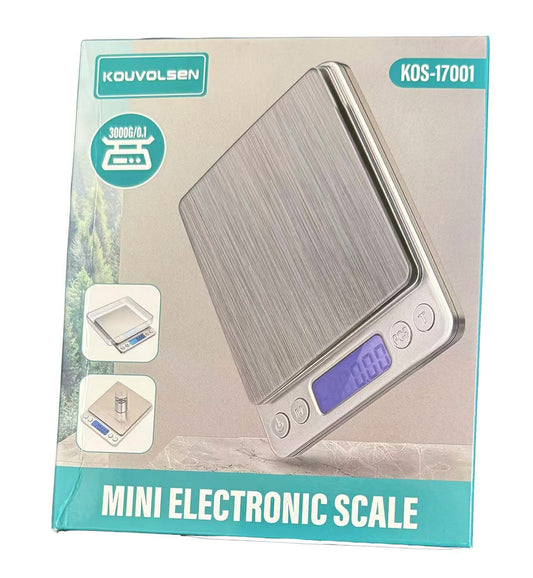 Mini scala eletronica 3000/0.1g Kouvolsen