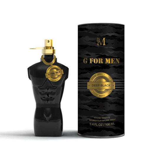 MONTAGE – "G FOR MEN DEEP BLACK" Profumo Uomo 100ml
