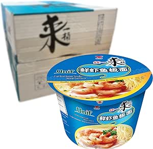 TONGYI Noodles istantanei (gamberi) bowl 108G