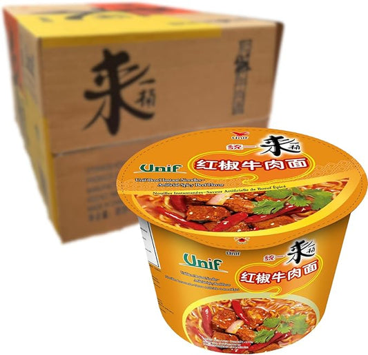 TONGYI Noodles istantanei (manzo al pepe) bowl 110G