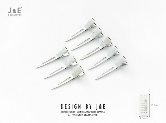 J&E – "FERMAGLI CAPELLI 4.5CM 8PZ "