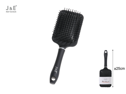 J&E – "SPAZZOLA CAPELLI NERO"