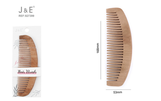 J&E – PETTINE CAPELLI LEGNO"